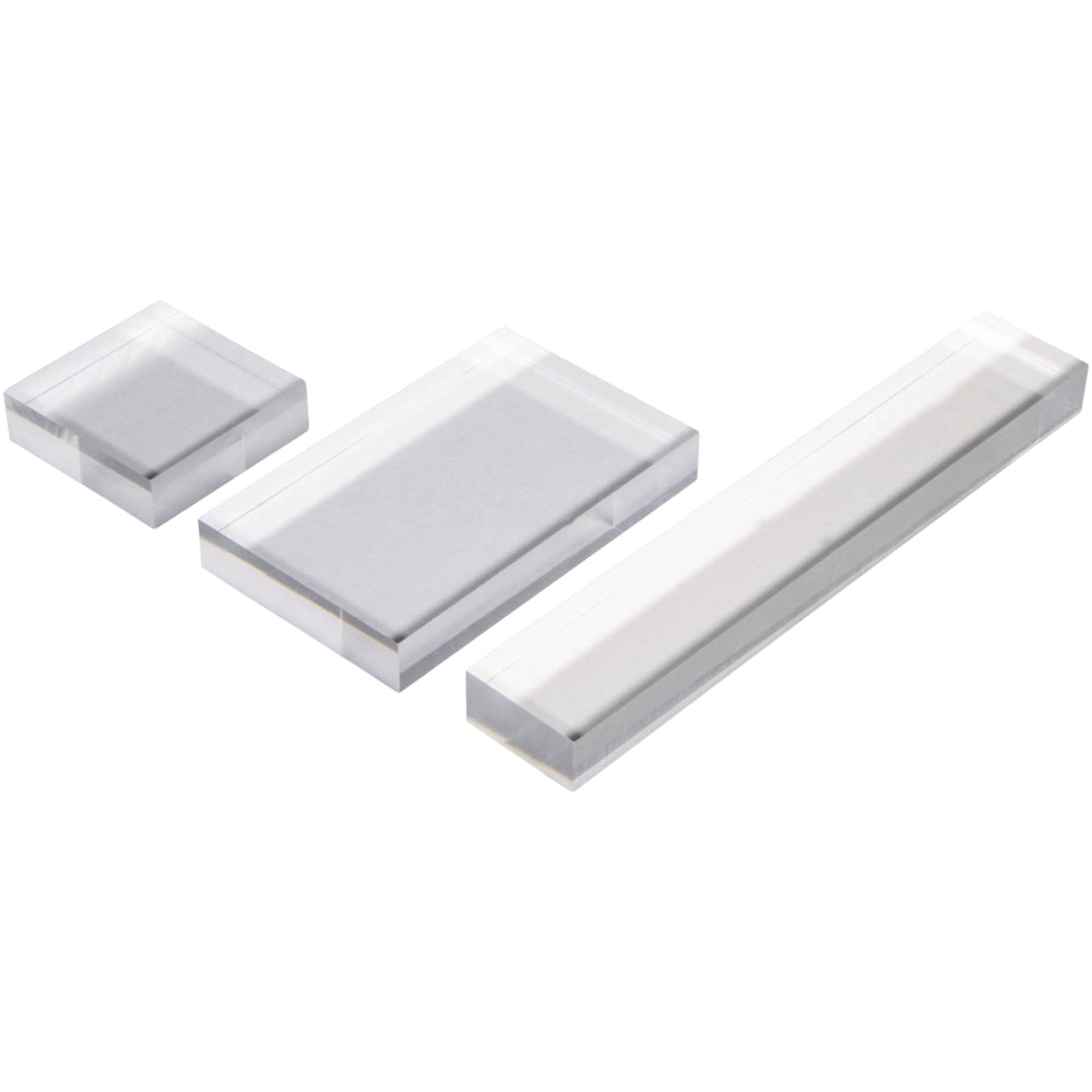 Acrylblock für Silikon-und Gummistempel