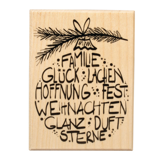 Stempel Weihnachtsglück