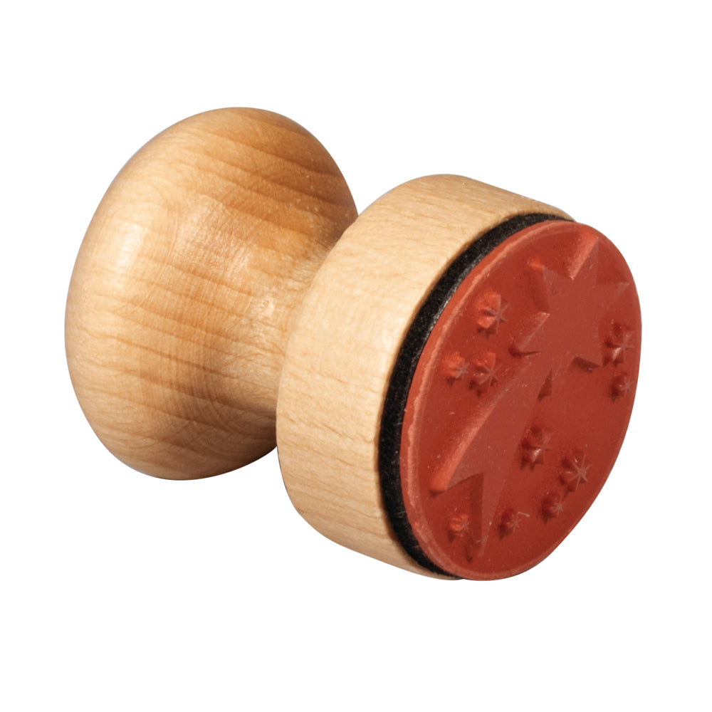 Stempel Sternschnuppe rund