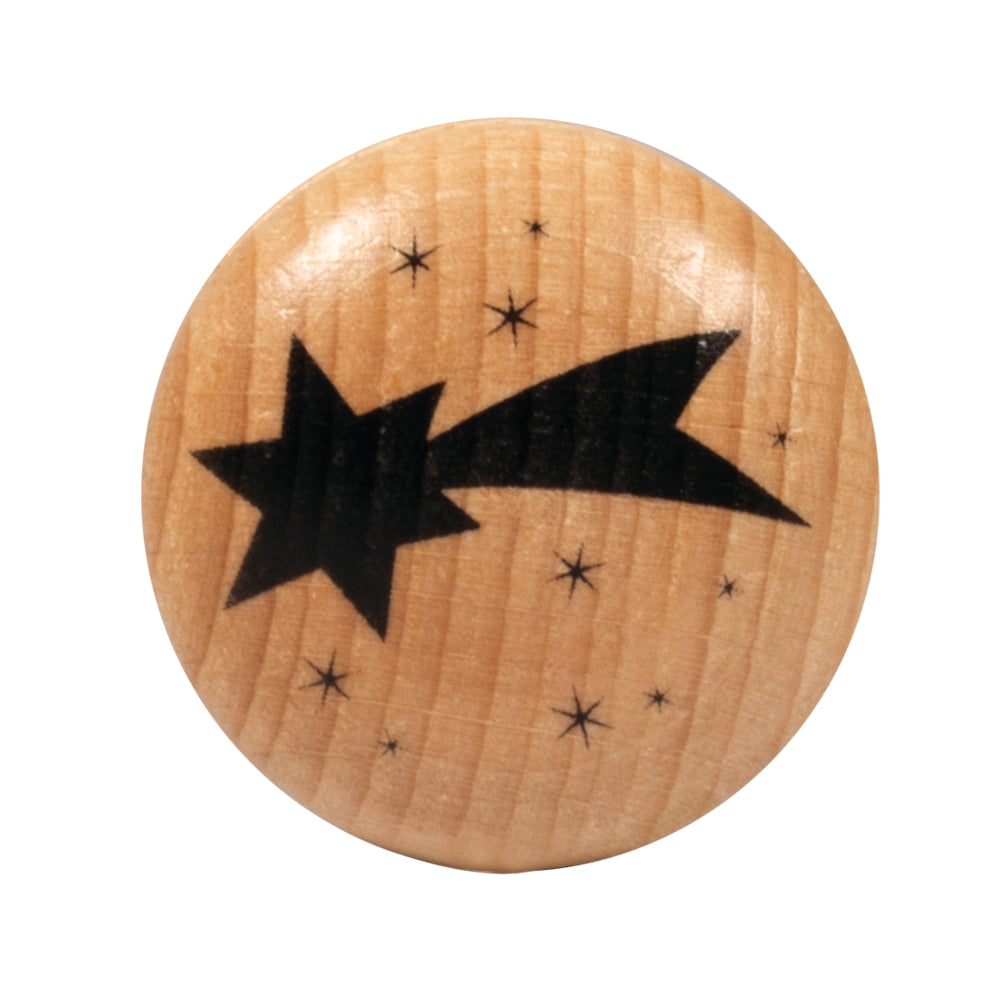Stempel Sternschnuppe rund