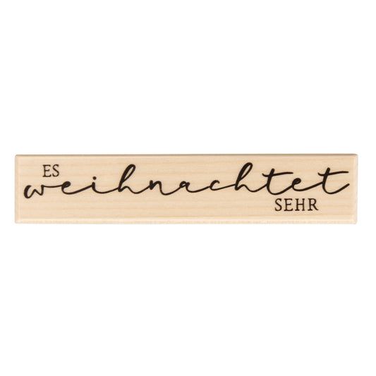 Stempel Es weihnachtet sehr