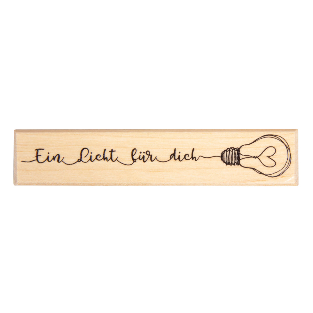 Stempel  ein Licht für dich