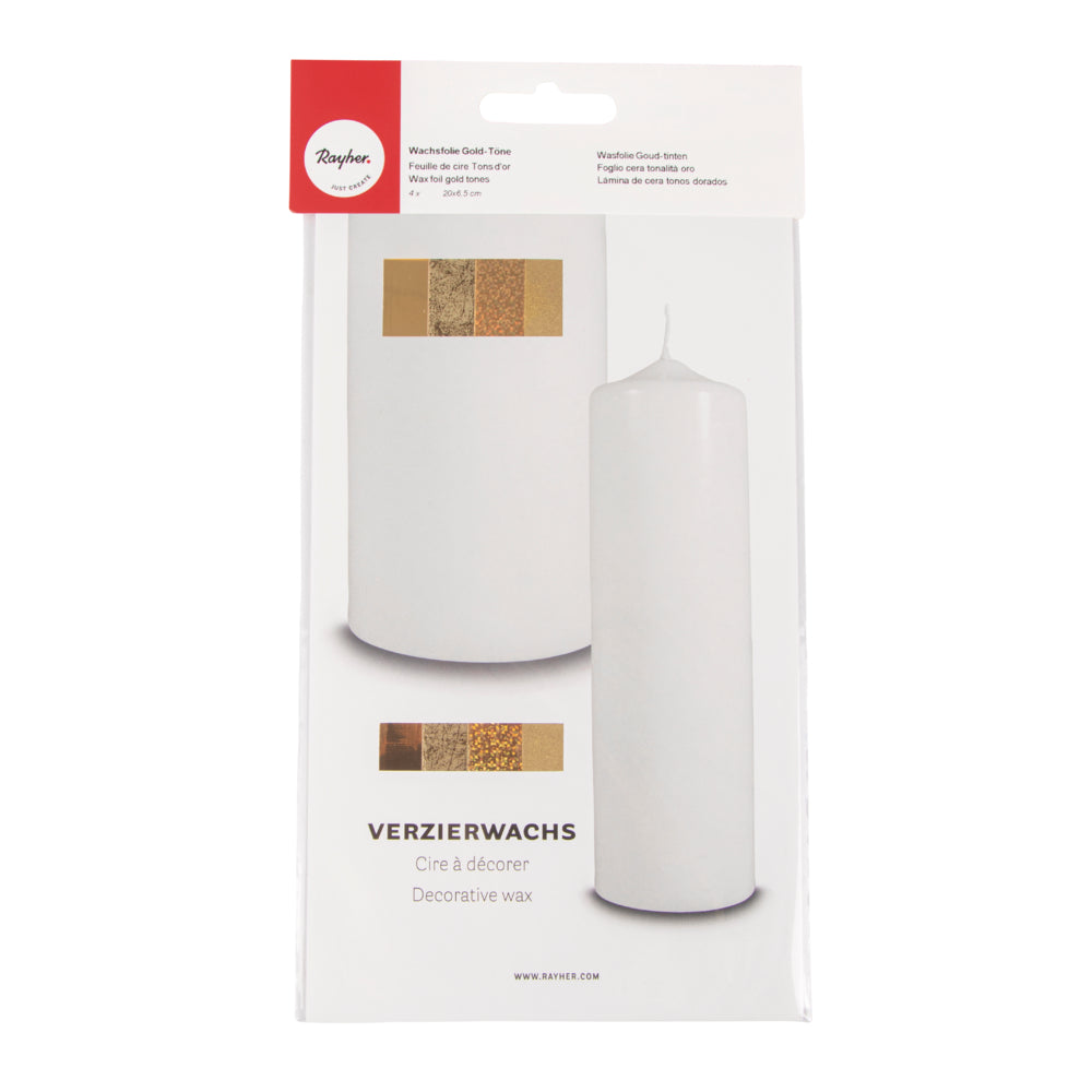 Wachsplatten Metallic-Töne