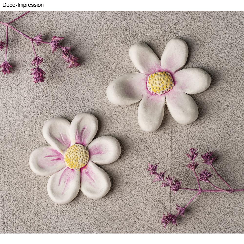 Modelliermasse lufttrocknend – Weiß & Terrakotta für Kreativprojekte