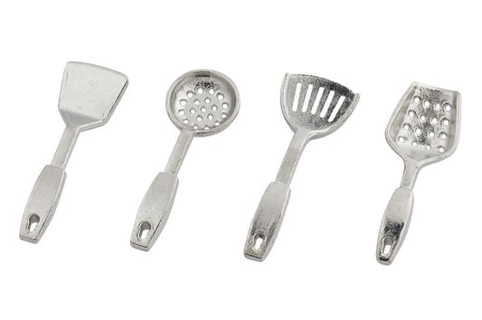 Kochutensilien Miniatur mit Aufhängung 5-teilig