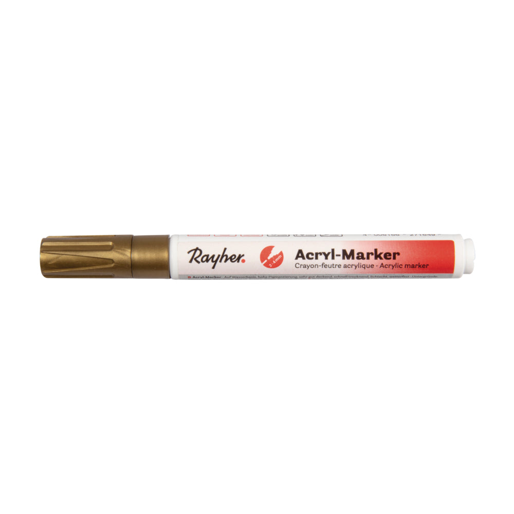 Acryl-Marker 2-4 mm - metallic