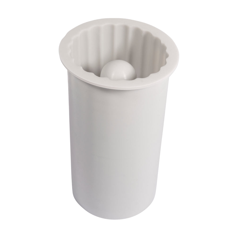 Gießform Vase geriffelt