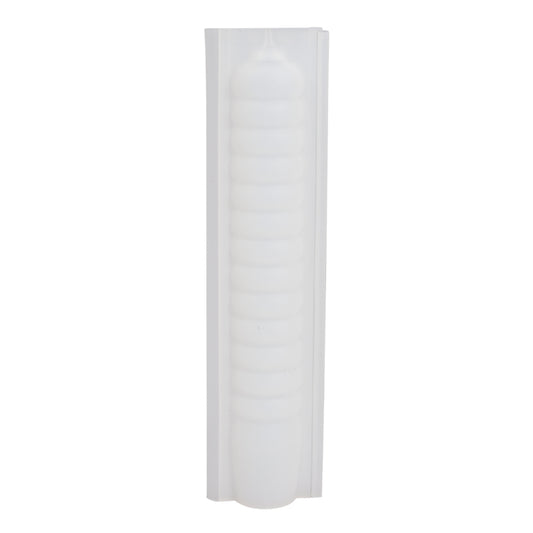 Silikon Gießform Stabkerze geringelt