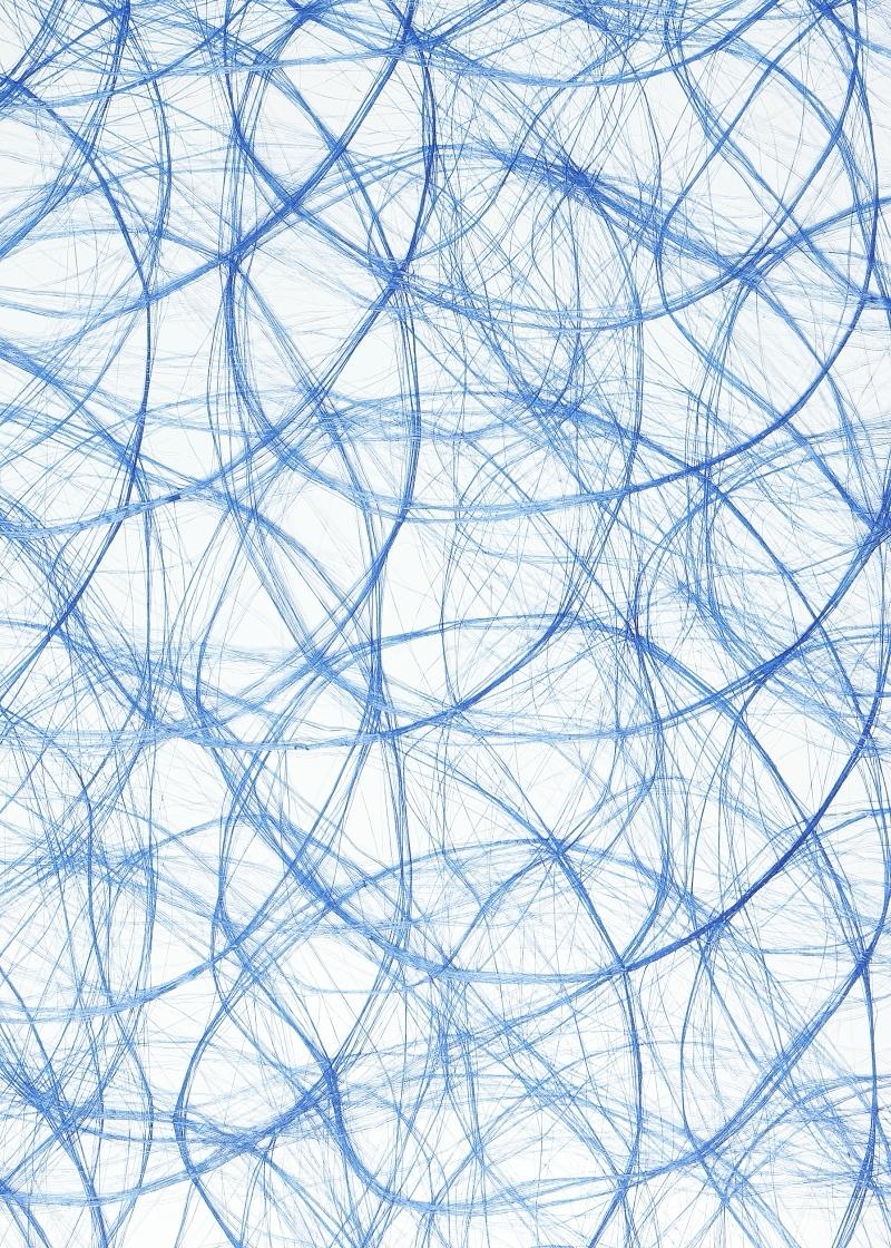 Sisa Flora Tischläufer – transparenter Dekostoff in feiner Faseroptik