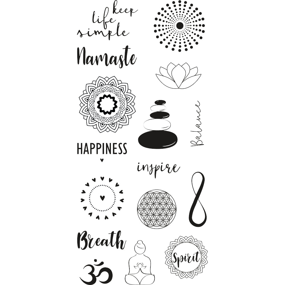 Clear Stamps Mandala