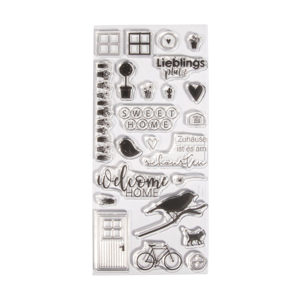 Stempel Clear Stamps Welcome Home