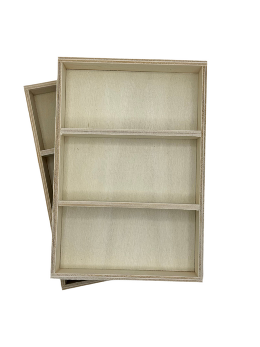 Holzregal schlicht Miniatur