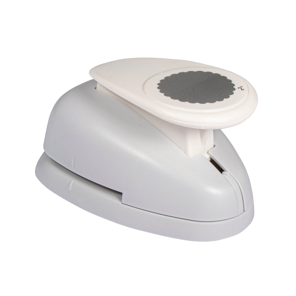 Motivstanzer Rund mit Zierrand