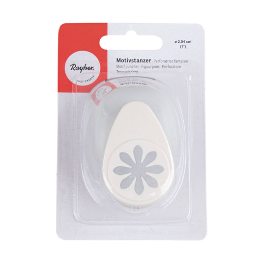 Motivstanzer Blume - Papierstanzer in verschiedenen Größen für DIY & Basteln