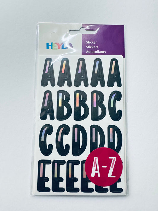 Buchstabensticker