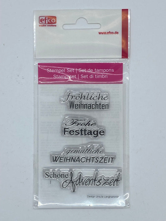 Clear Stamps fröhliche Weihnachten