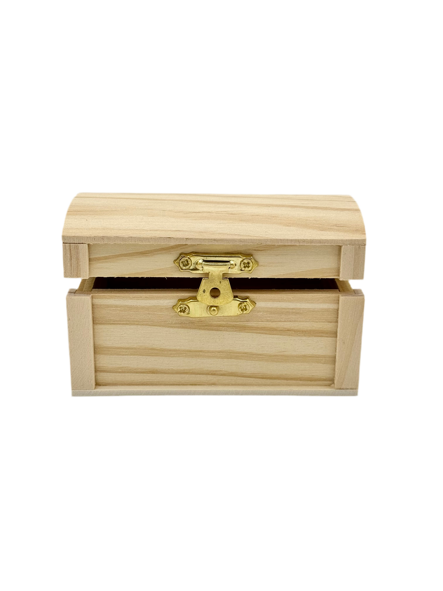 Holz-Schatztruhe
