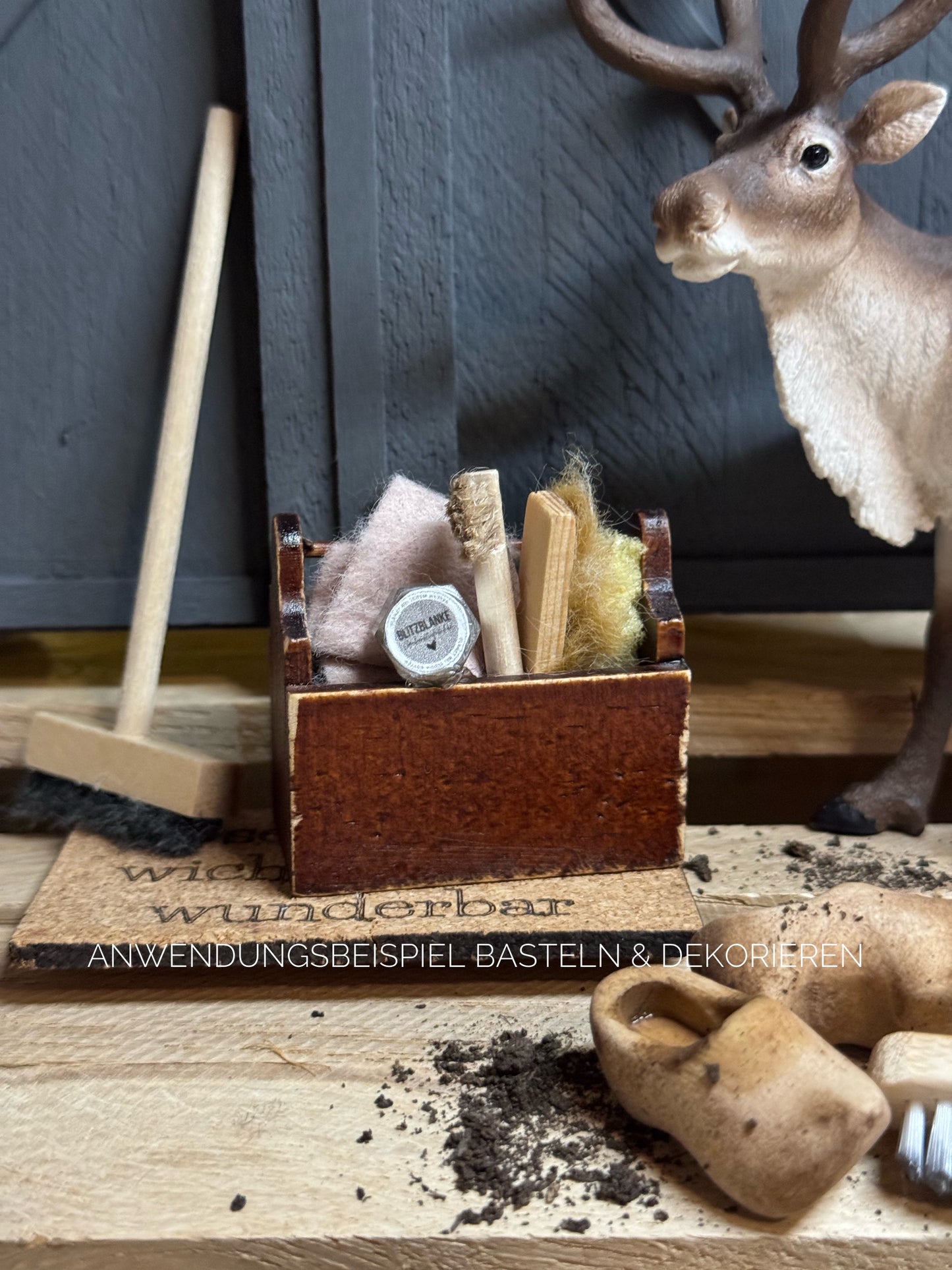 Schuhputzkasten für Wichtel Exclusiv