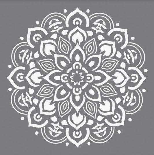 Schablone Mandala