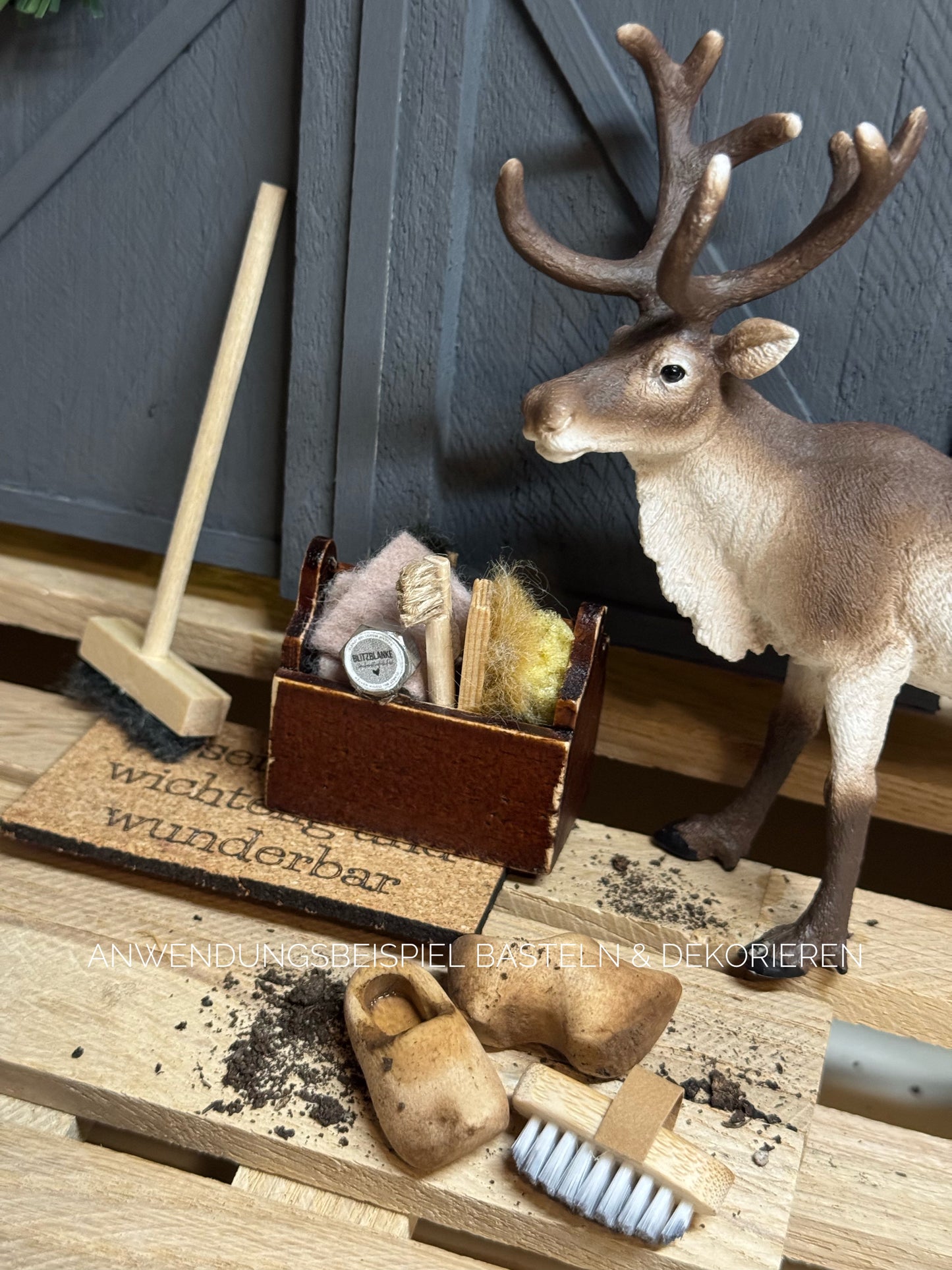 Schuhputzkasten für Wichtel Exclusiv