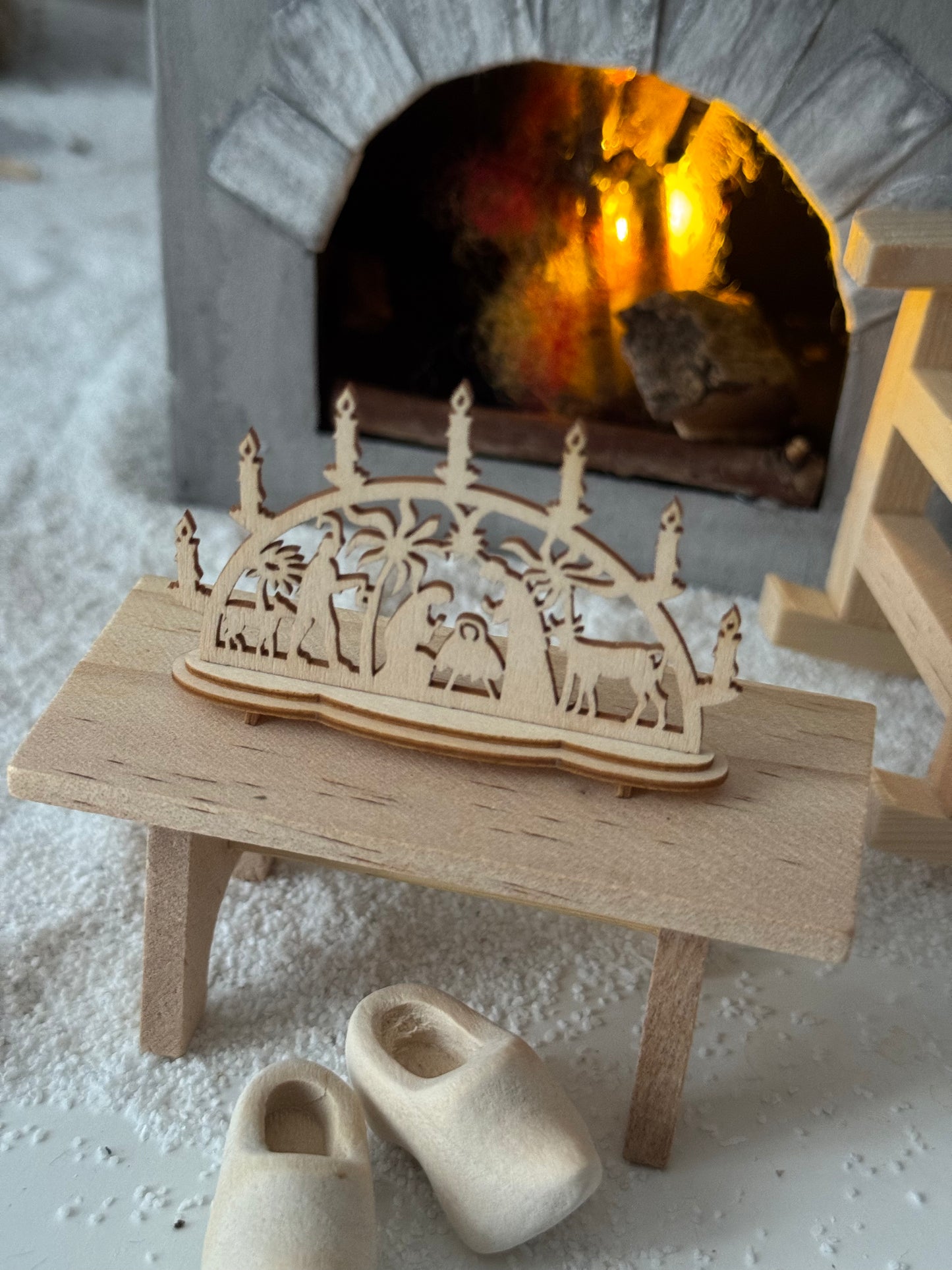 Schwibbogen Miniatur KRIPPE