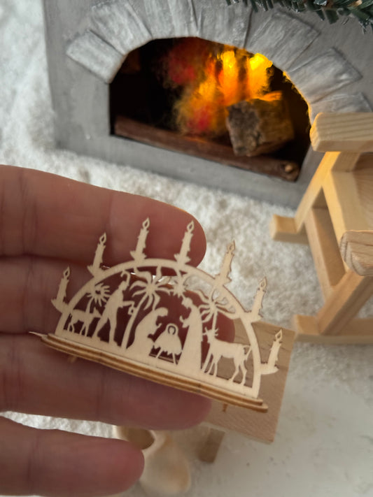 Schwibbogen Miniatur KRIPPE