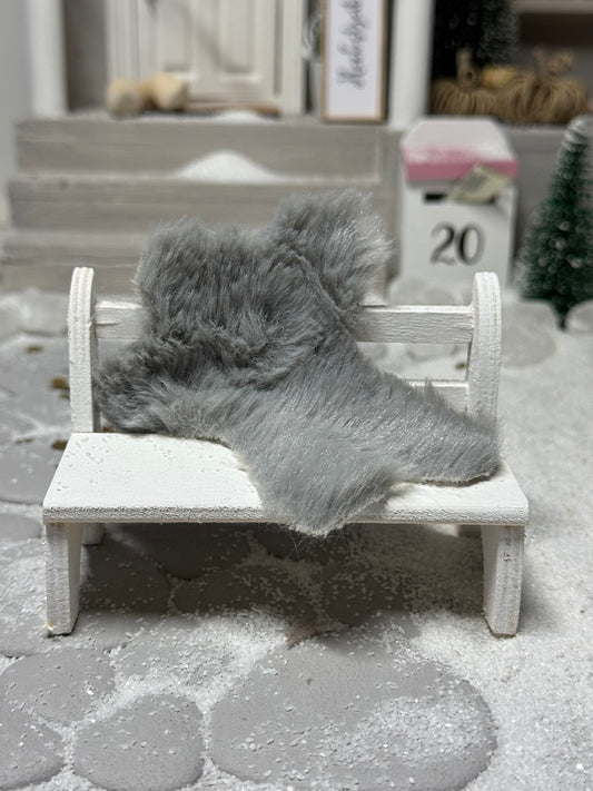 Kunstfell glatt Miniatur