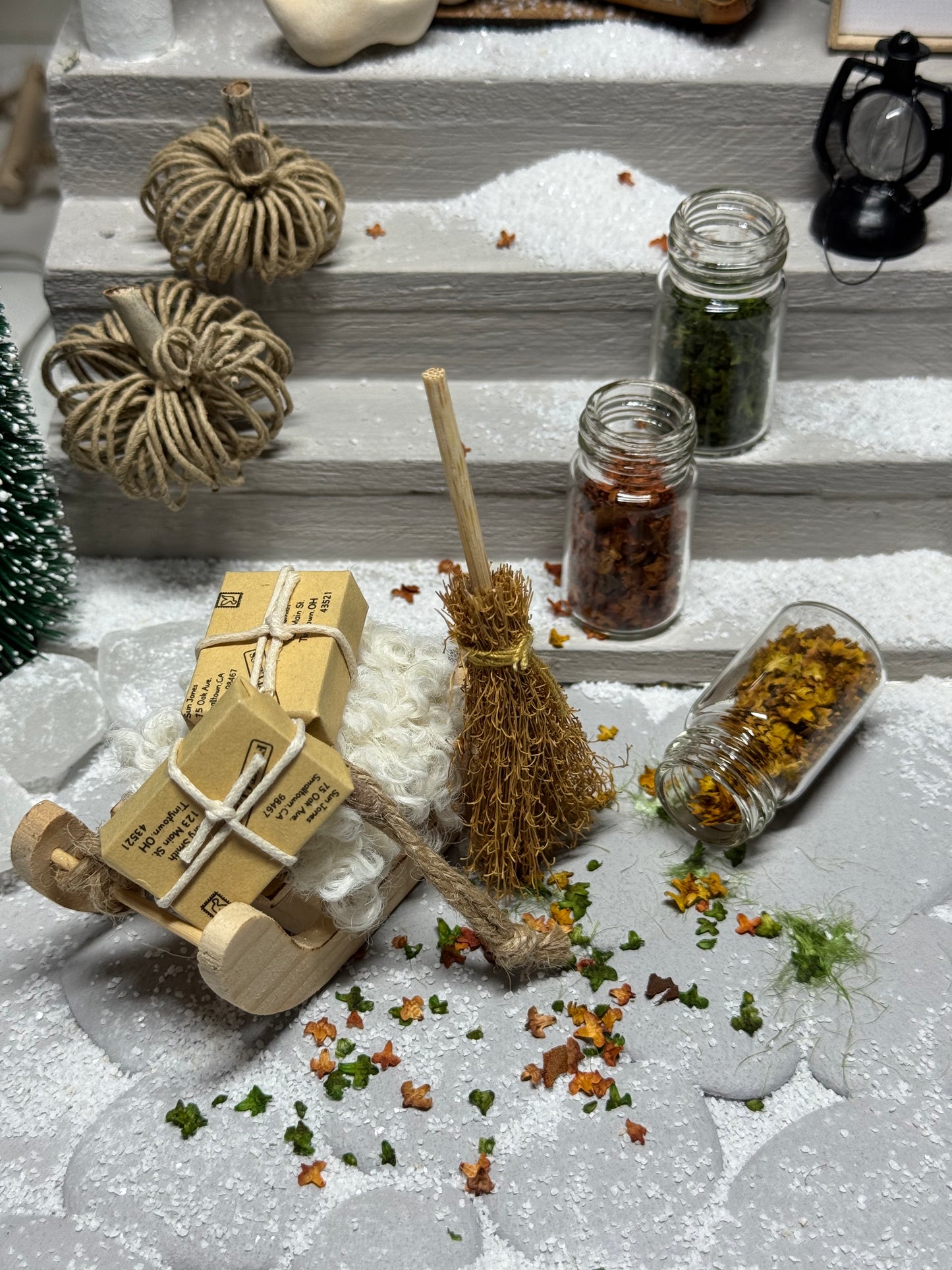 Herbstlaub Streuartikel Miniatur