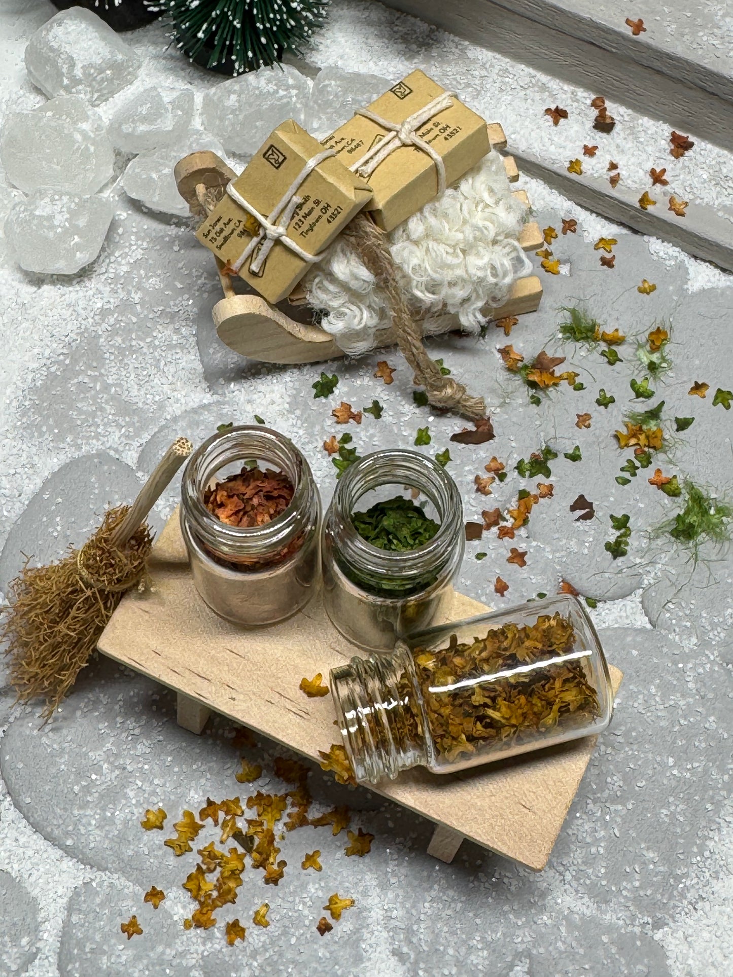 Herbstlaub Streuartikel Miniatur