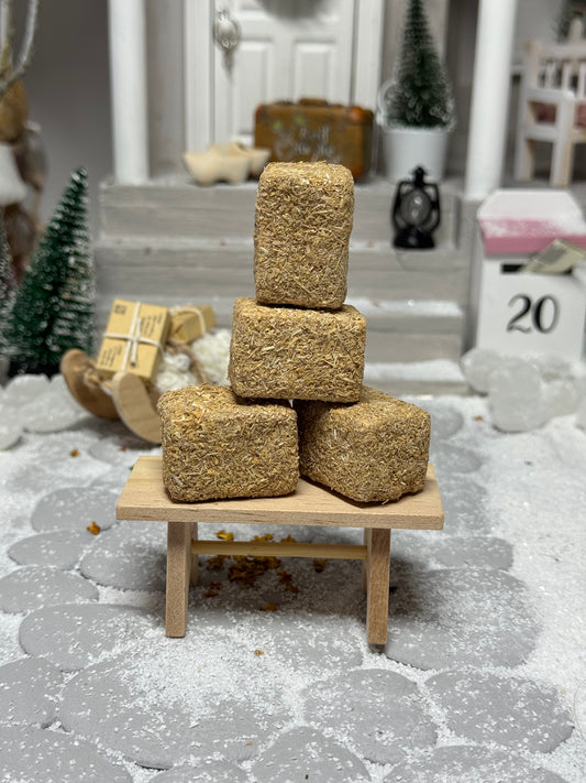 Strohballen Miniatur
