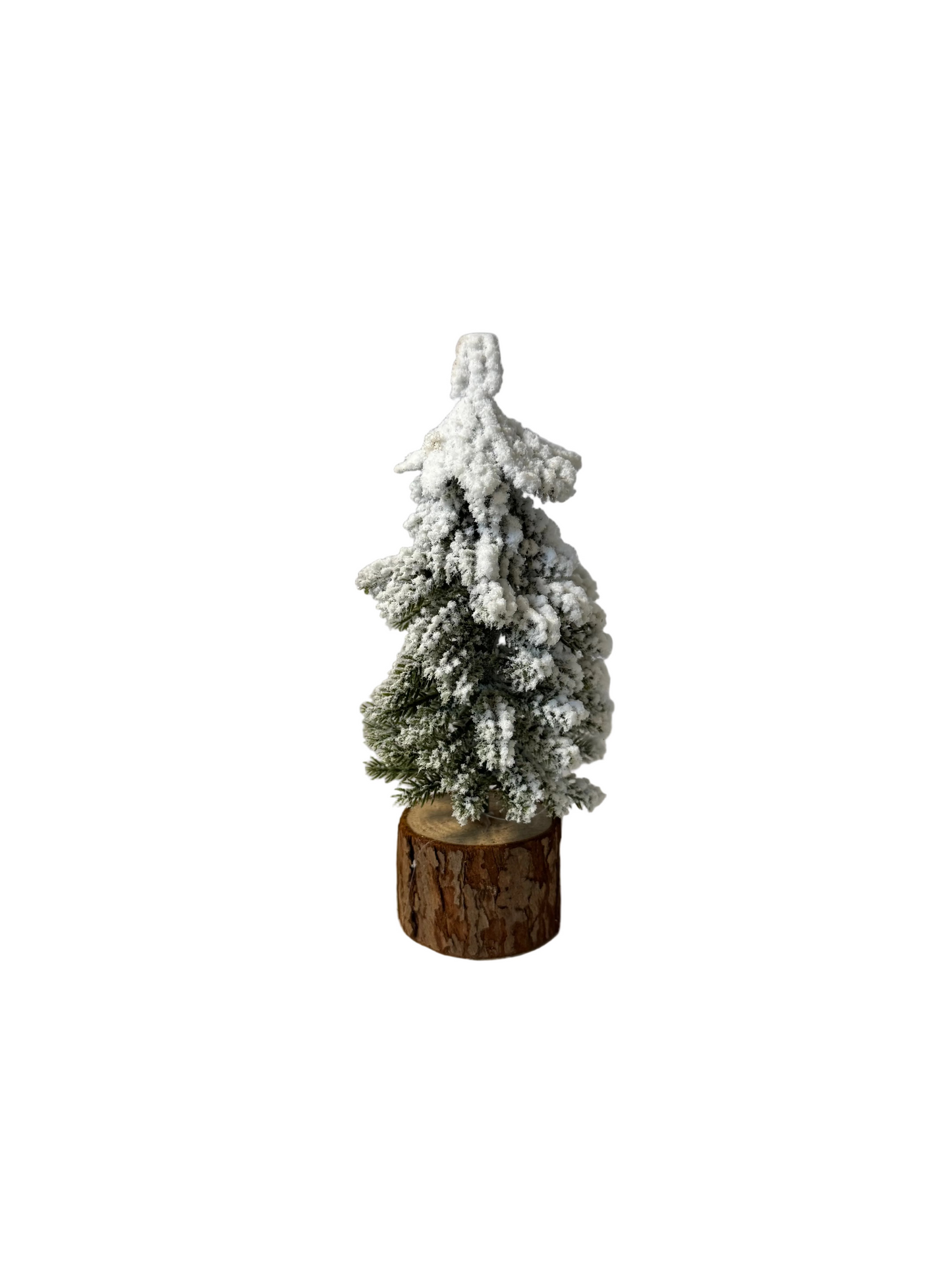 Tannenbaum beeist auf Holzsockel – 3 Größen