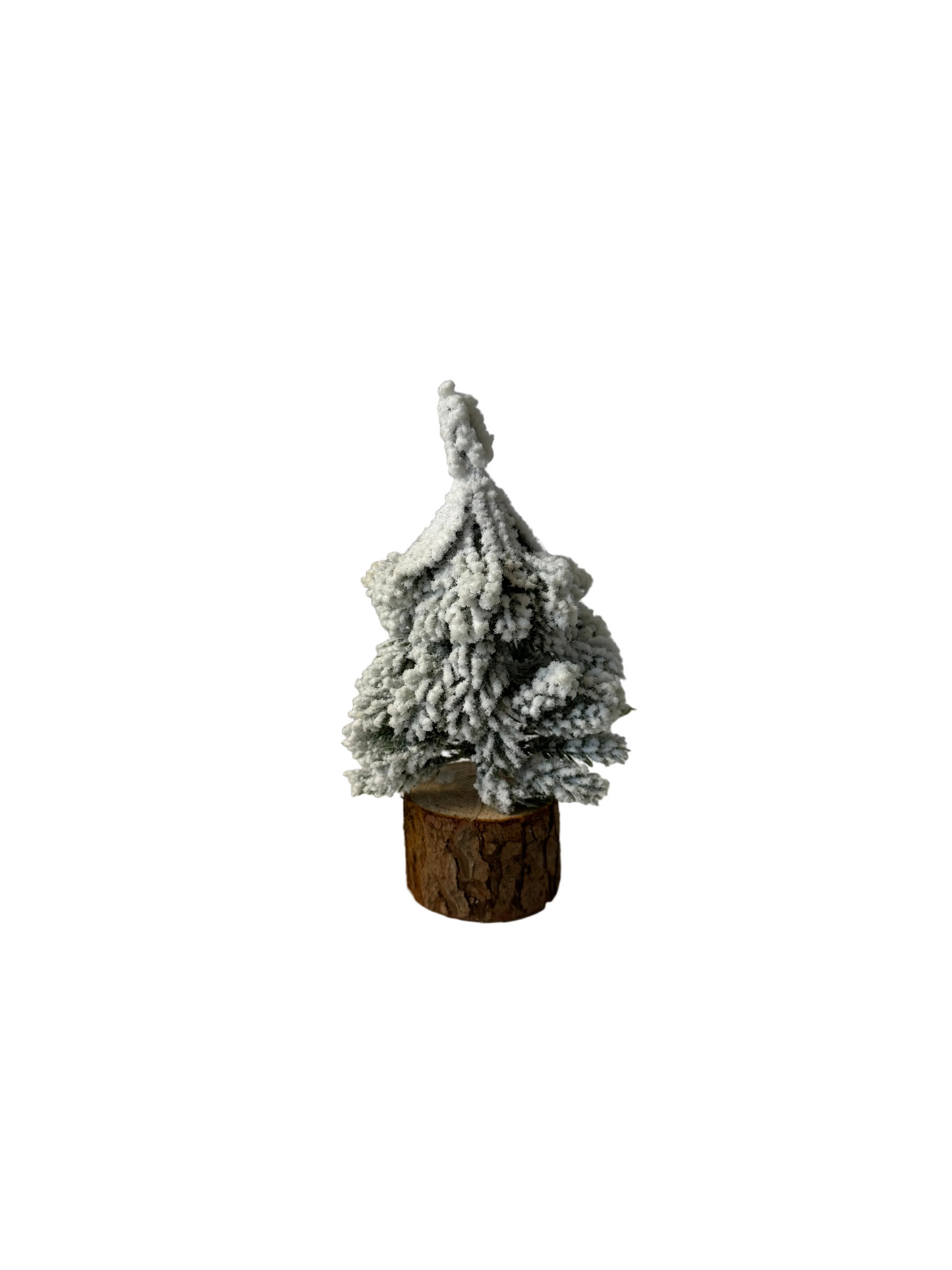 Tannenbaum beeist auf Holzsockel – 3 Größen