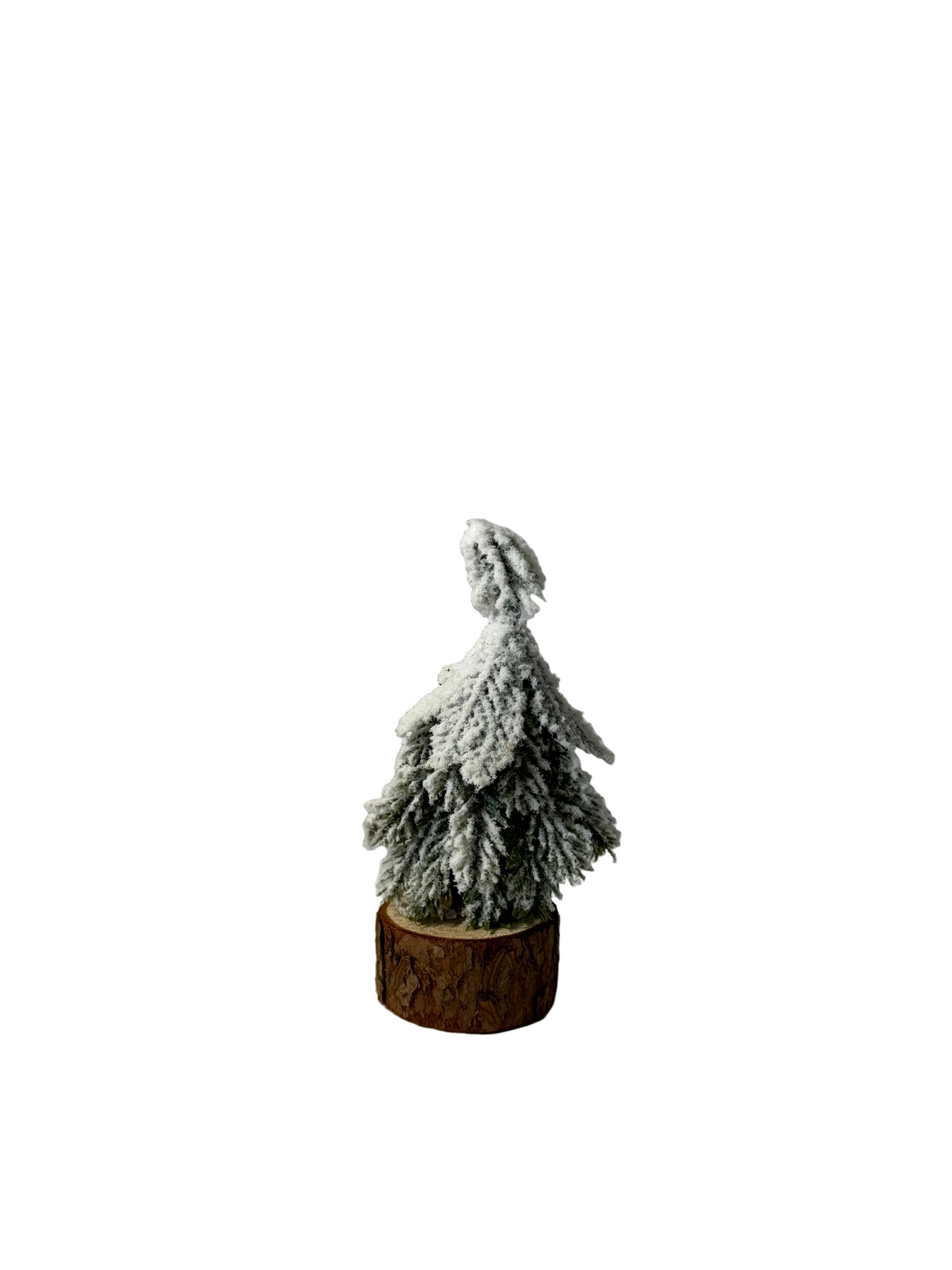 Tannenbaum beeist auf Holzsockel – 3 Größen