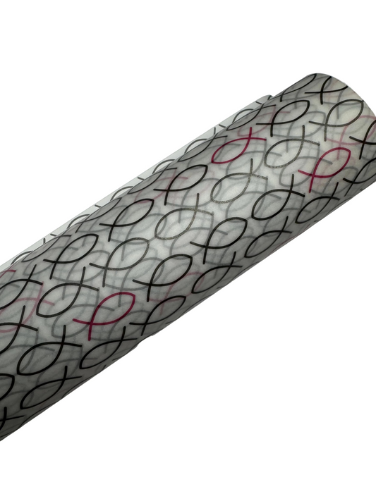 Transparentpapier Fischmotiv Rolle