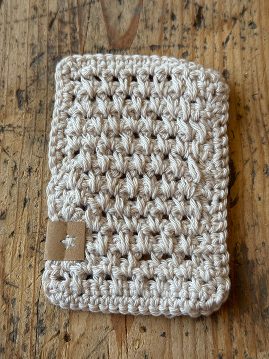 Miniatur Matte BEIGE aus Baumwolle mit Sternchenlabel EXCLUSIV