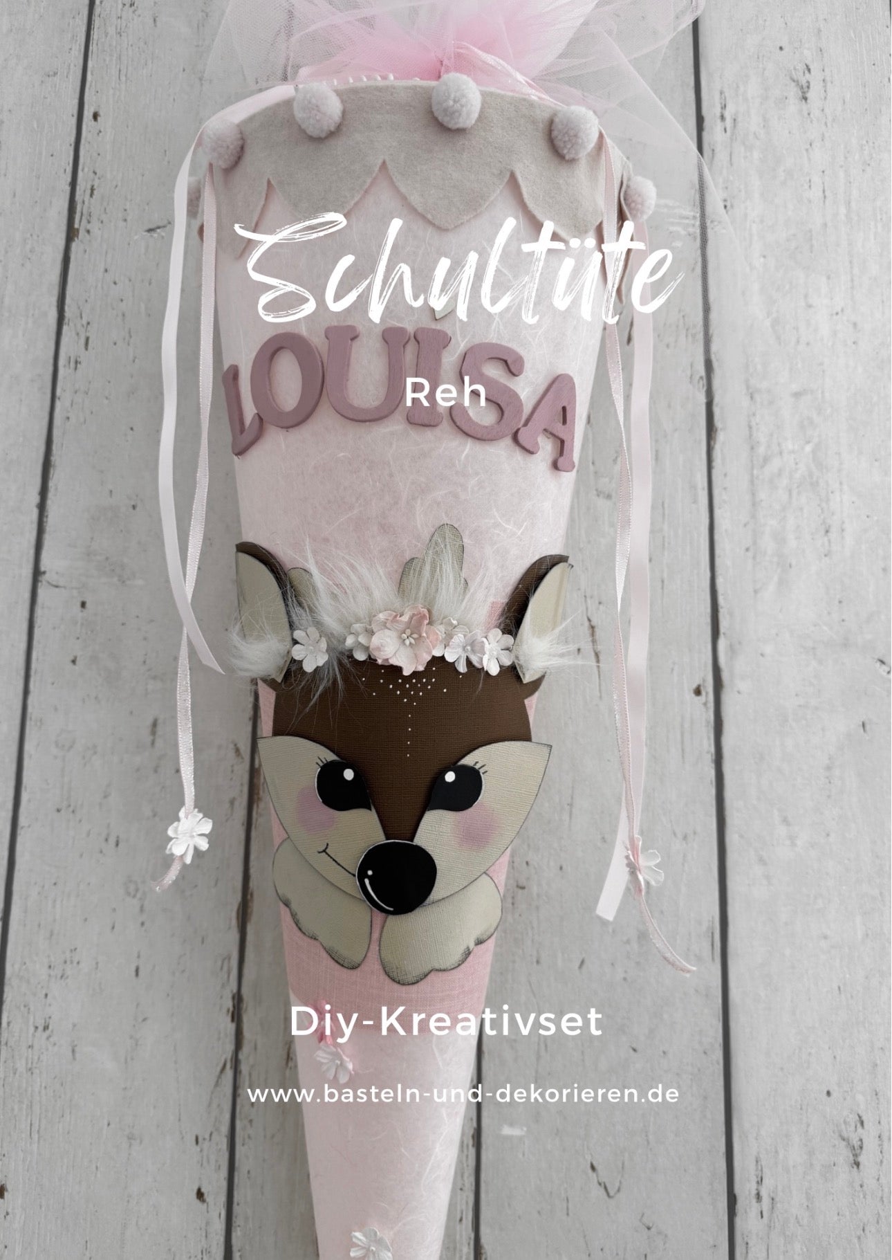 Reh Schultüte Bastelpaket – erst Schultüte, später Nachtlicht