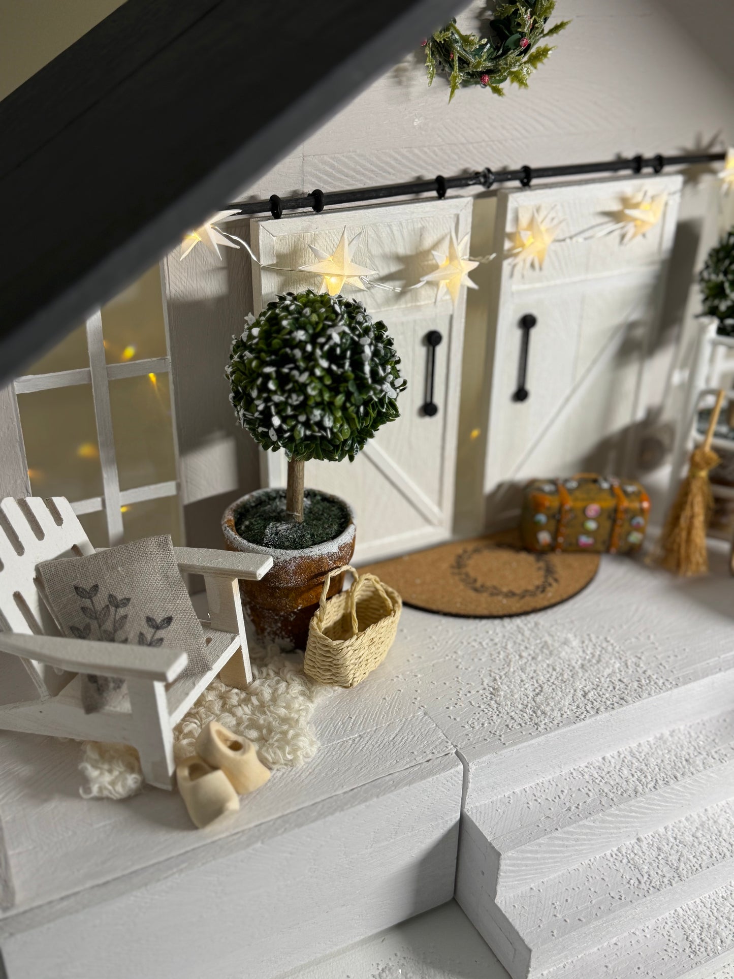 KREATIVPAKET Wichtelchalet - Wichtelhaus mit Schiebetür