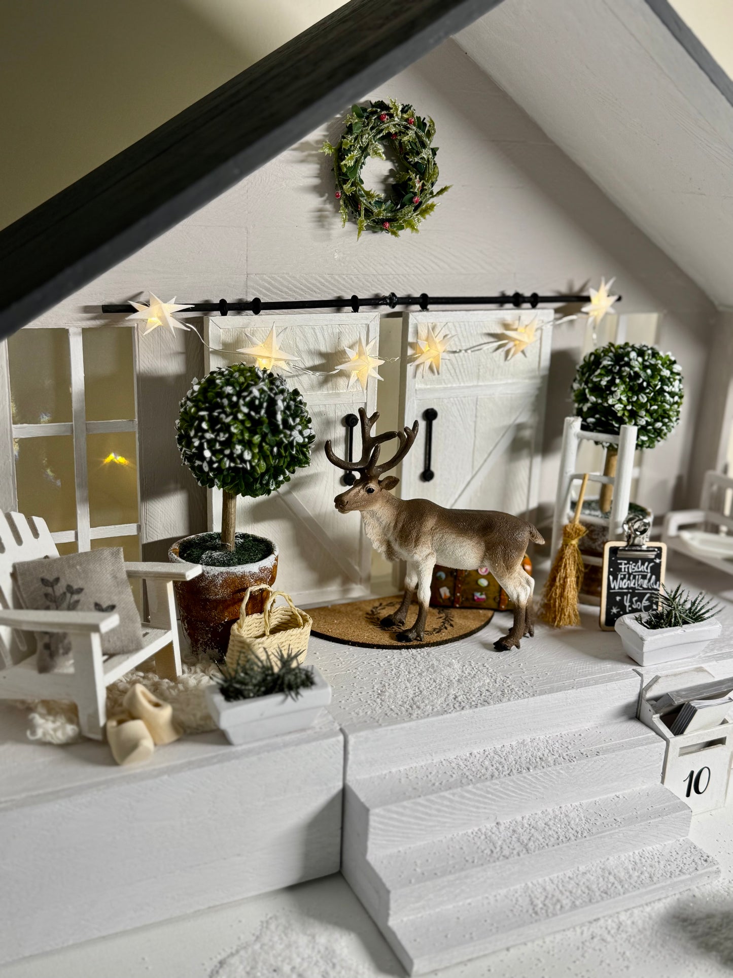 KREATIVPAKET Wichtelchalet - Wichtelhaus mit Schiebetür