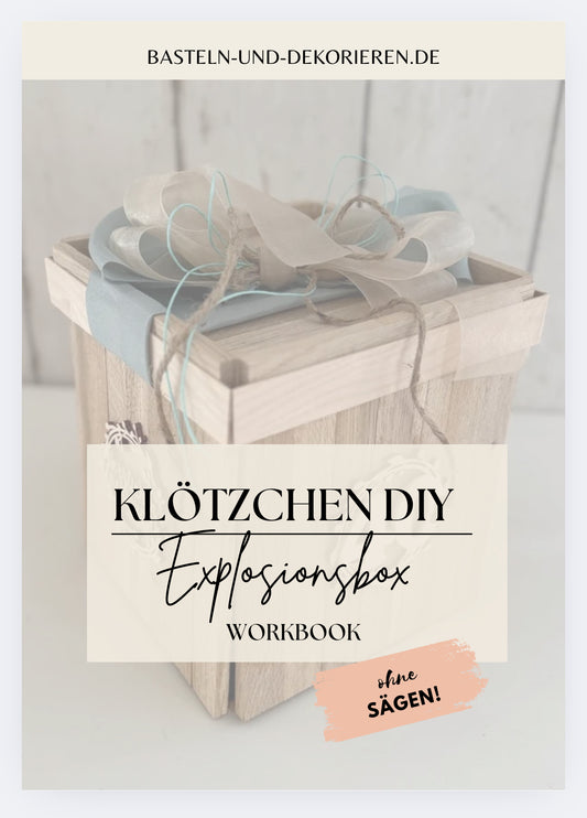 Explosionsbox aus Klötzchen Digital Download - ANLEITUNG