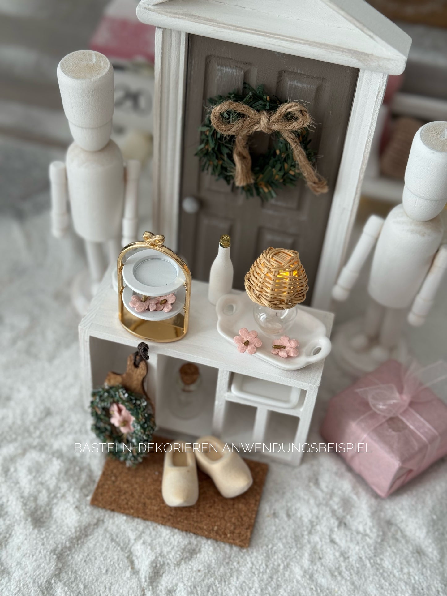 Etagere Miniatur für Wichteltür und Puppenhaus