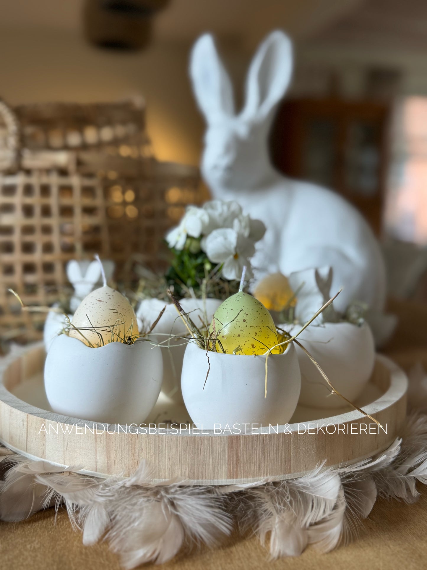 Gießform Vase mit Wellenrand 3er Set