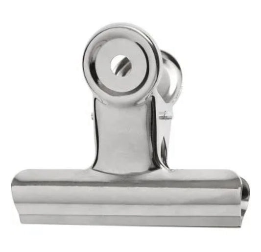 Große Bulldog-Klammer aus Metall – dekorativer Clip für Basteln, DIY, Papier & Haushalt