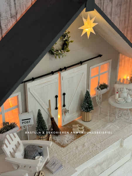 Wichtel Lichterkette Miniatur LED Wichtel Zubehör Lichterkette Für Puppenhaus & Weihnachtsbaum – 45 Cm LED Miniatur Lichterkette, Dekorativ