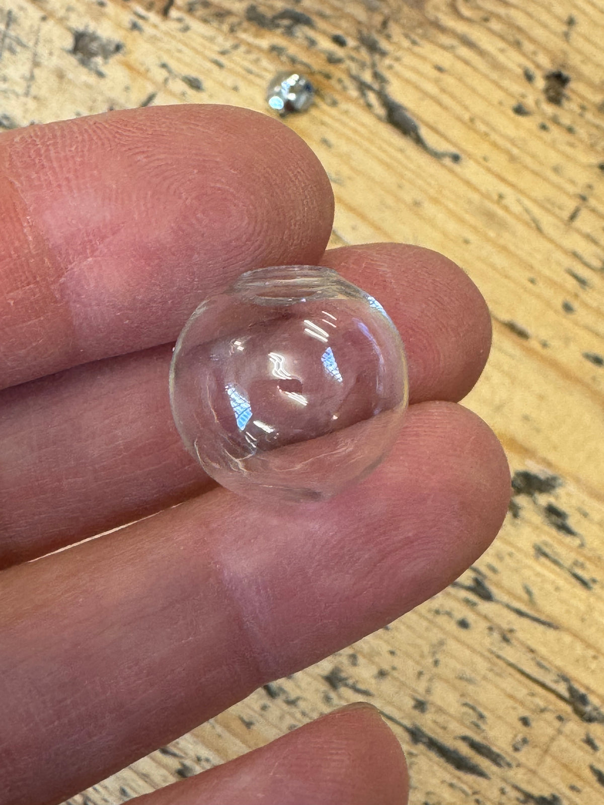 Mini-Glaskugel zum Befüllen – Wichtel & Miniaturen