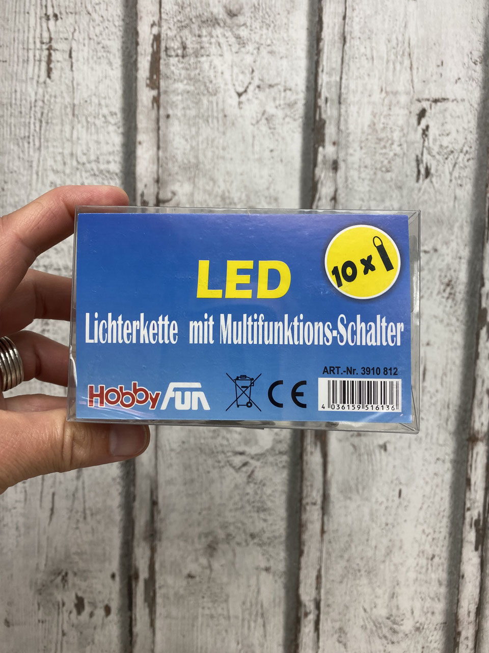 Lichterkette LED mit Multifunktions-Schalter