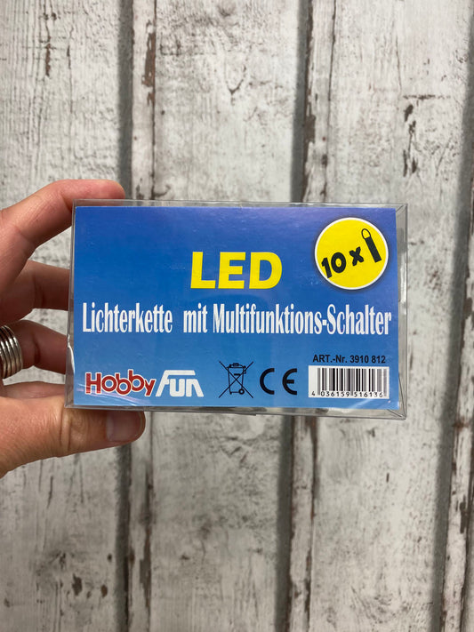 Lichterkette LED mit Multifunktions-Schalter