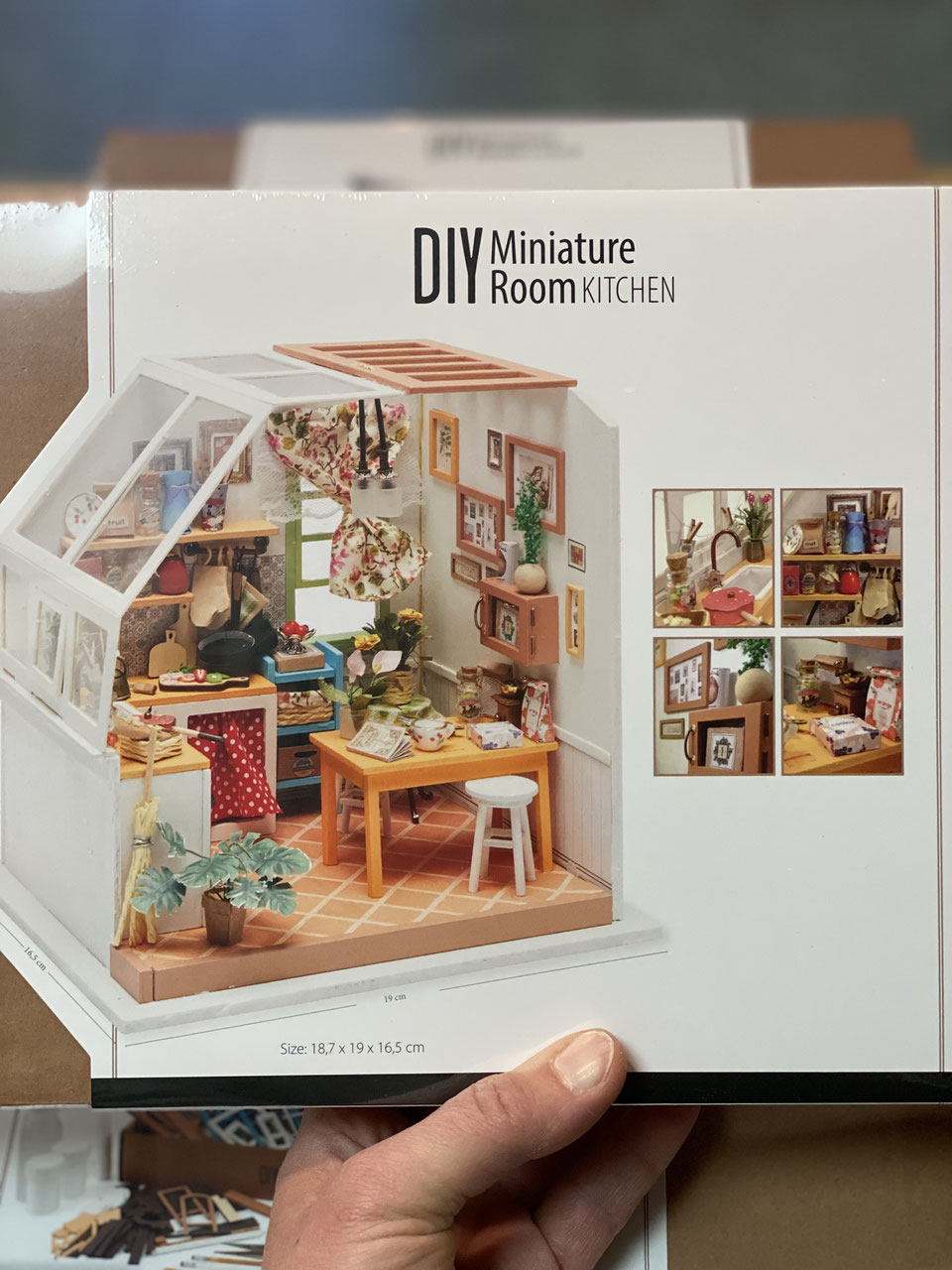 Miniatur Room DIY Küche