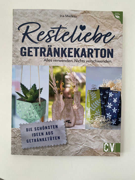 Buch Resteliebe GETRÄNKEKARTON