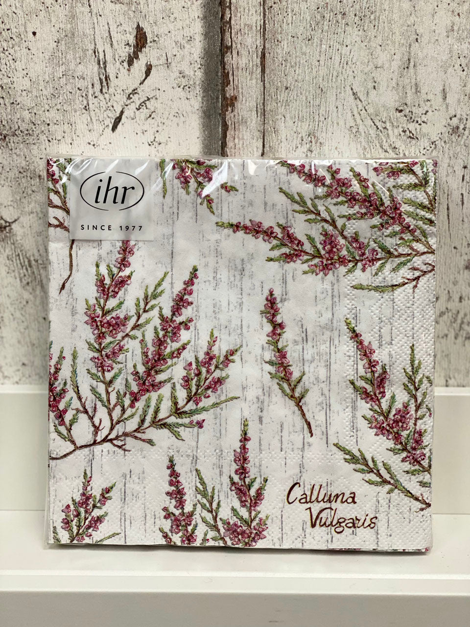 Serviette Calluna Vulgaris grey