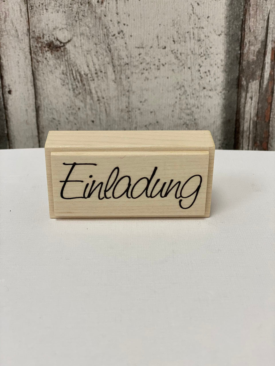 Stempel Einladung